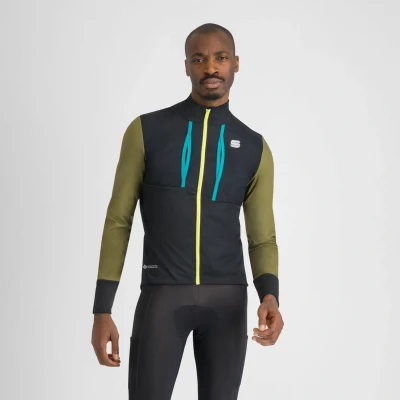 Afbeelding van Vest Sportful Supergiara maat M Zwart groen