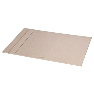 Afbeelding van RHODIA 194482C handonderlegger met rozenmotief, 60 x 40 cm, oranje buitenkant van kunstleer collectie Home Office Rhodiarama organisatie voor kantoor en opslag design