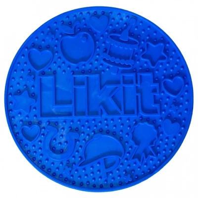 Afbeelding van Likit Slikmat Graze Maze Lick Mat Niveau 1 Blauw