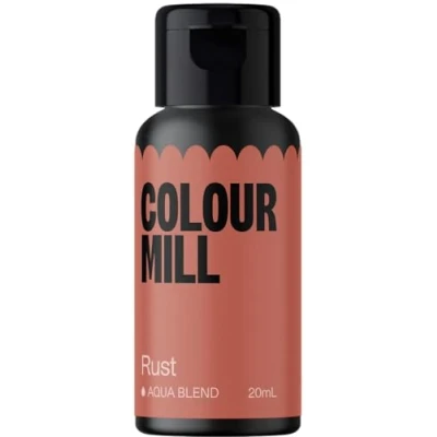 Afbeelding van Colour Mill Aqua Blend Voedingskleurstof op Waterbasis Rust 20 ml