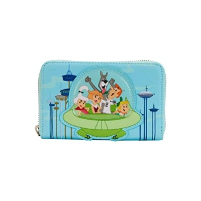 Afbeelding van Loungefly: Warner Bros The Jetsons Spaceship Zip Around Wallet