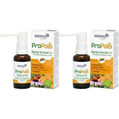 Afbeelding van LaDrome Propolis mondspray, 2 stuks
