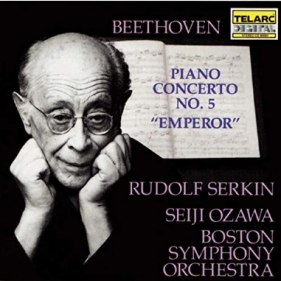 Afbeelding van Beethoven: Piano Concerto no 5 &quot;Emperor&quot; / Serkin, Ozawa