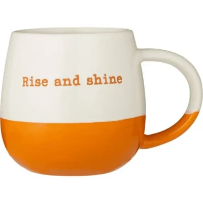 Afbeelding van Price &amp; Kensington Mok Uit Aardewerk Rise And Shine 340ml