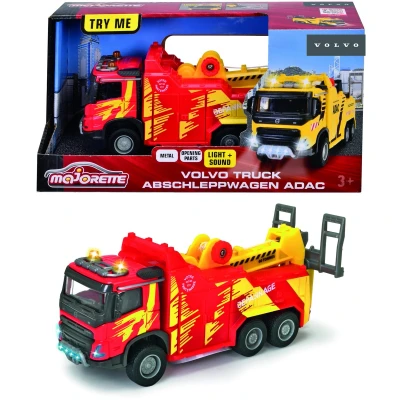 Afbeelding van Vrachtwagen Majorette Volvo Truck Abschleppwagen Adac
