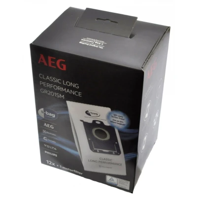 Afbeelding van Electrolux AEG 9001688242 stofzuigerzak stofzuiger GR201SM , s bag classic,12 stuks, +1MICROFILTER