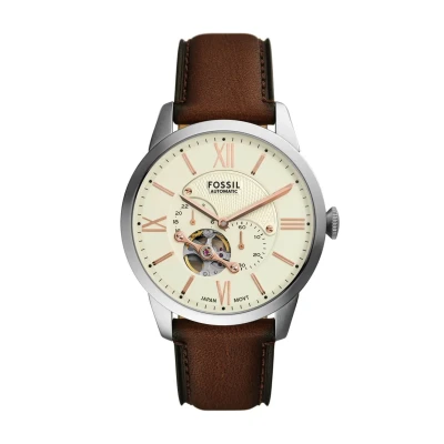 Afbeelding van Fossil heren Townsman horloge ME3266 in de kleur Zilver