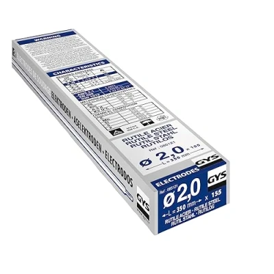 Afbeelding van GYS Elektrodes staal Ø2,0 x 350 mm (155 stuks)