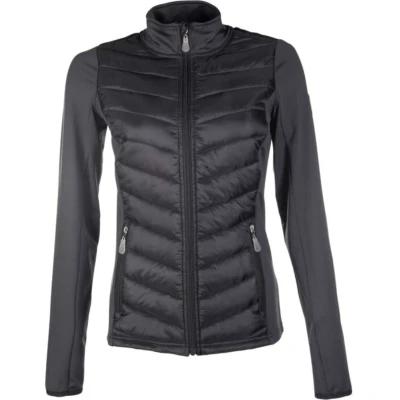 Afbeelding van HKM Jas Prag Nylon Anthraciet 152