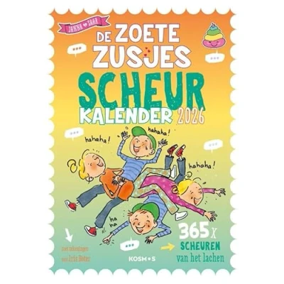 Afbeelding van De Zoete Zusjes moppenscheurkalender