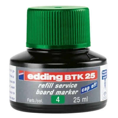Image de edding recharge d&#039;encre BTK 25, vert, contenu: 25 ml