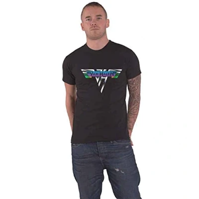 Afbeelding van Van Halen Original Logo Heren T shirt S Zwart