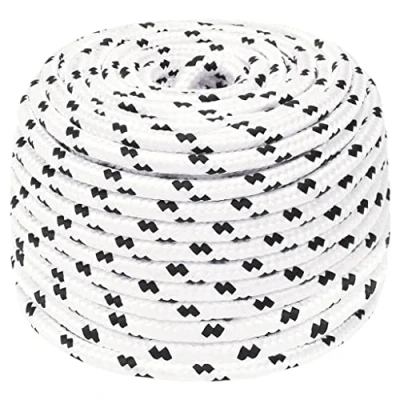 Afbeelding van Werktouw 10 mm 100 m polyester wit