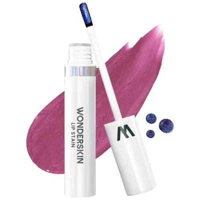 Image de Wonderskin Wonder Blading Lip Stain Peel Off Masque Teinte À Lèvres Nue Longue Durée, Imperméable Et Résistante Au Transfert, Finition Mate (Bella Masque)