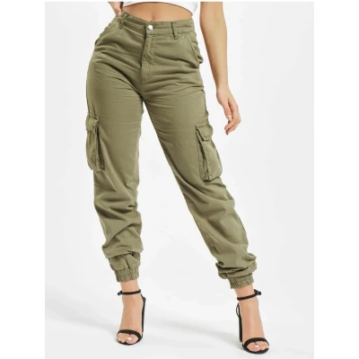 Afbeelding van DEF RUBY Cargobroek, Dames, Maat: Small, Olive