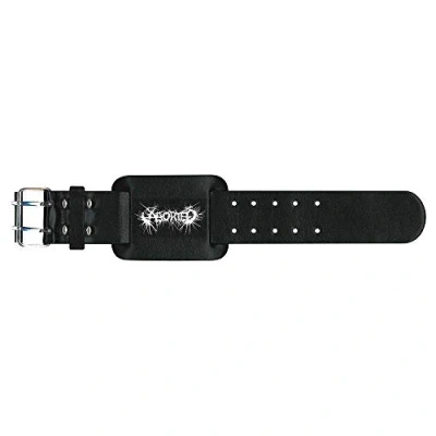Afbeelding van Aborded Logo Leren Polsband