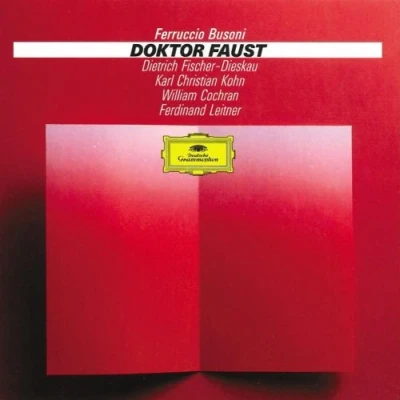 Afbeelding van Busoni: Doktor Faust / Leitner, Kohn, Cochran, Dieskau