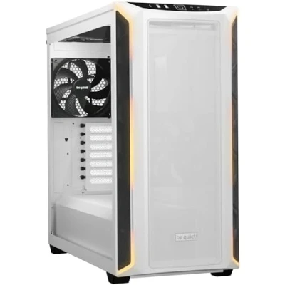 Image de be quiet! SHADOW BASE 800 DX Midi tour ATX étendu panneau latéral fenêtré (verre trempé) pas d&#039;alimentation (ATX / PS/2) blanc USB/Audio