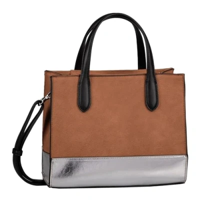 Afbeelding van Gabor Handtas Schoudertas Martha Zip Tote Bag Mixed Cognac Bruine