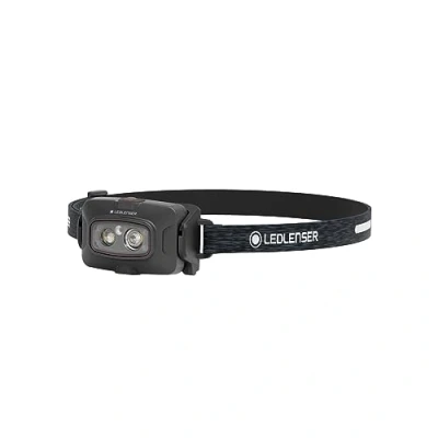 Afbeelding van Ledlenser HF4R Signature oplaadbare led hoofdlamp, 600 lumen, avontuurlijke hoofdlamp met RGB verlichting, voor buiten, IP68 waterdichte
