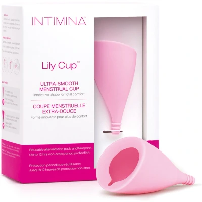Afbeelding van Intimina Lily Cup maat A dunne menstruatiecup, vrouwelijke cup, tot 8 uur te gebruiken