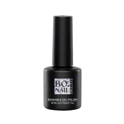 Afbeelding van BO.NAIL SYSTEMS BO Soakable Gel Polish #196 Glitterati 7ml