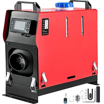 Afbeelding van VEVOR Diesel luchtverwarmer 12 V 5 kW stationaire verwarming dieselverwarming lucht parkeerverwarming afstandsbediening met lcd schakelaar (1 luchtuitlaat)