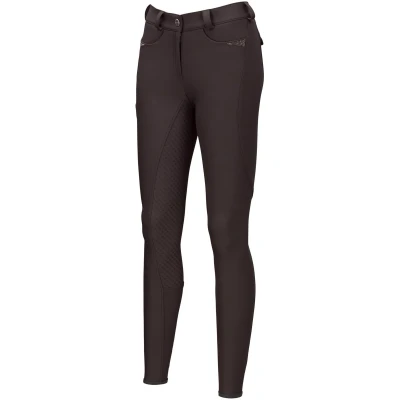 Afbeelding van Pikeur Rijbroek Laure Full Grip Blackolive (275) 38