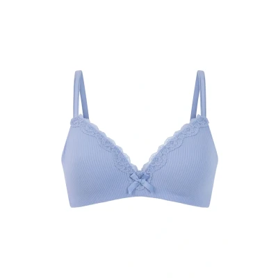 Afbeelding van Hunkemöller Triangel BH, Dames, Maat: 70C, Blue