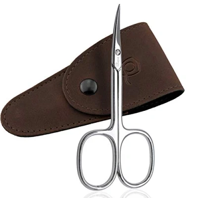 Image de marQus Ciseaux à peau Solingen/Allemagne Extra tranchants avec lame incurvée et étui de ongles cuticules