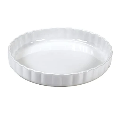 Afbeelding van Guardini Ceramica, taartvorm 29 cm, keramiek, kleur wit