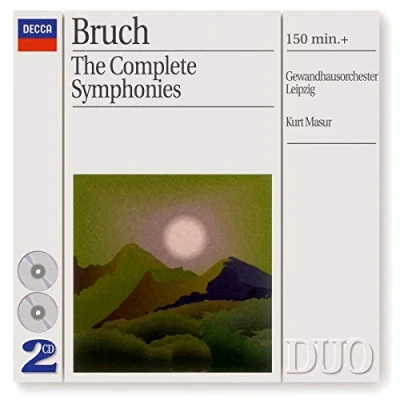 Afbeelding van Salvatore Accardo, Gewandhausorchester Leipzig, Kurt Musur Bruch: The Complete Symphonies (2 CD)