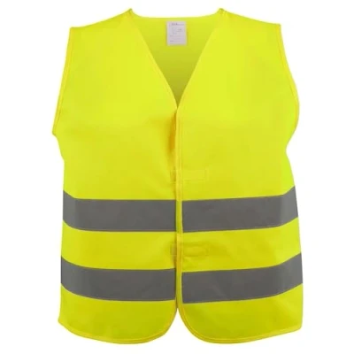 Afbeelding van Walser veiligheidsvest voor auto, reflecterend vest volwassenen volgens en ISO 20471:2012+A1:2016, dames heren, geel, XXXL