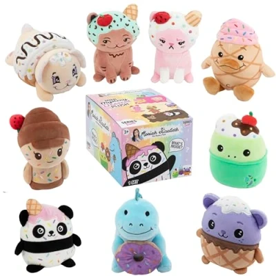 Afbeelding van Moriah Elizabeth 15,2 cm mini mystery knuffel serie 2; Craft YouTube kanaal, blinde doos, 1 van 9 mogelijk, officieel product