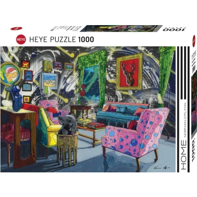 Afbeelding van Puzzel Room with Deer1000 Heye29973