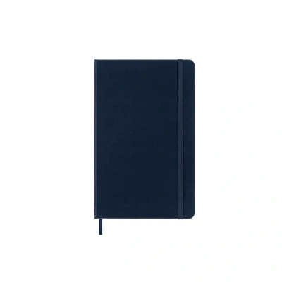 Afbeelding van Moleskine Notitieboek, Ft 13 X 21 Cm, Effen, Harde Cover, 240 Blad, Saffier Notitieboek