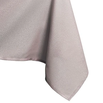 Afbeelding van AmeliaHome tafelkleed lotuseffect waterafstotend linnenlook Poederroze Empire 150x300 cm