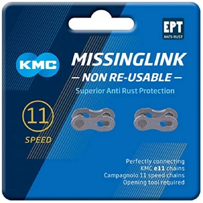Afbeelding van Kmc Powerlink 11nr Ept Kaart Zilver 2 Stuks