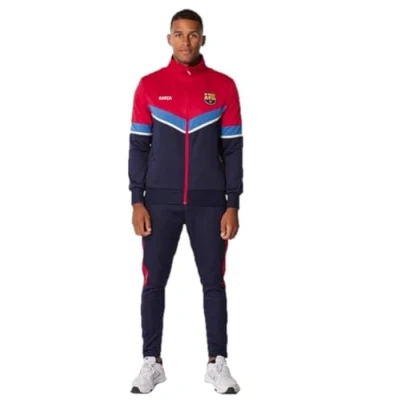 Afbeelding van FC Barcelona trainingspak heren 23/24 Maat M Voetbaltrainingspak