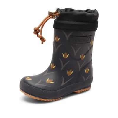 Afbeelding van Bisgaard Thermo Regenlaarzen voor kinderen, Maat: 25, Dark blue Natuurrubber