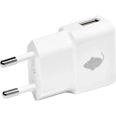 Afbeelding van Greenmouse oplader USB A, wit wandoplader