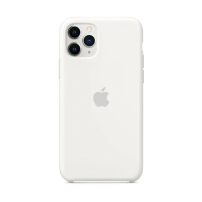 Afbeelding van Apple origineel silicone case iPhone 11 Pro white MWYL2ZM/A
