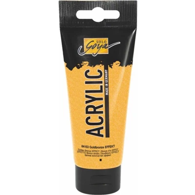 Afbeelding van Solo Goya Brons Gouden Acrylverf 100ml tube Hoge kwaliteit A merk