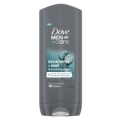 Afbeelding van 2+2 gratis: Dove Douchegel Men+ Care Eucalyptus + Mint 400 ml