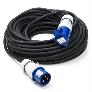 Afbeelding van CEE verlengkabel Q link 30 meter (16A, 230V, 3x1.5mm², IP44)