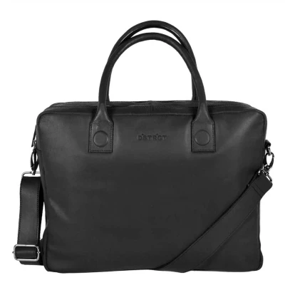 Afbeelding van DSTRCT Fletcher Street Business Laptoptas 15,6 inch + Sleutelhanger zwart