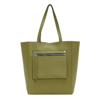 Afbeelding van LIEBESKIND BERLIN Leren Schoudertas Sheep Steph Shopper Princess Green Kaki