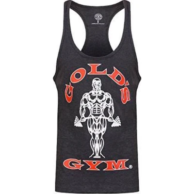 Afbeelding van GGVST003 Muscle Joe Premium String Vest Charcoal Marl XXL