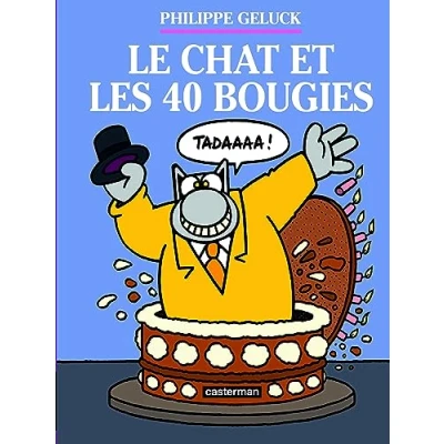 Afbeelding van Le chat,24:et les 40 bougies