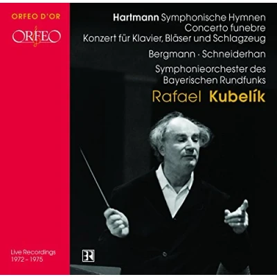 Afbeelding van Symphonieorchester Des Bayerischen Rundfunks, Rafael Kubelik Hartmann: Symphonische Hymnen, Concerto Funebre (CD)